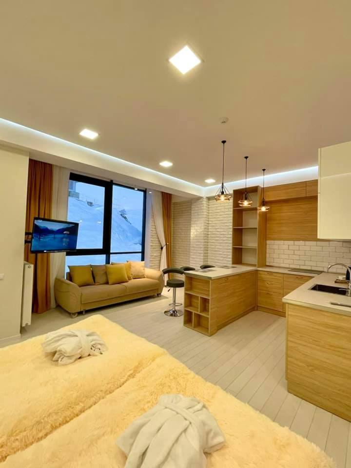 Апартаменти Winter House Гудаурі Екстер'єр фото